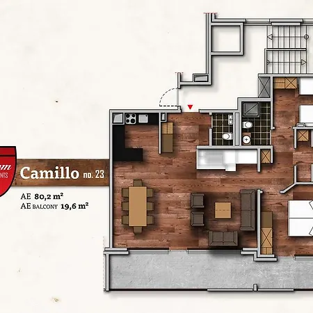Apartment Camillo Appartments - The Dom Collection 3 Stars