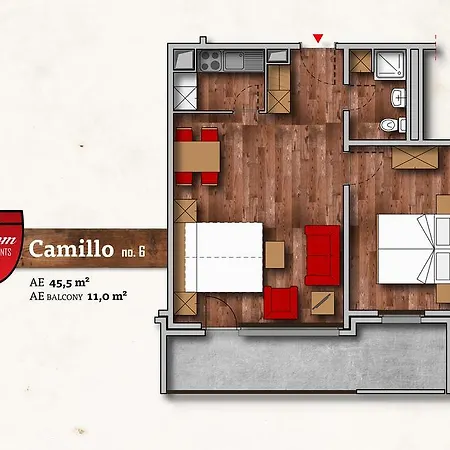 Apartment Camillo Appartments - The Dom Collection 3 Stars